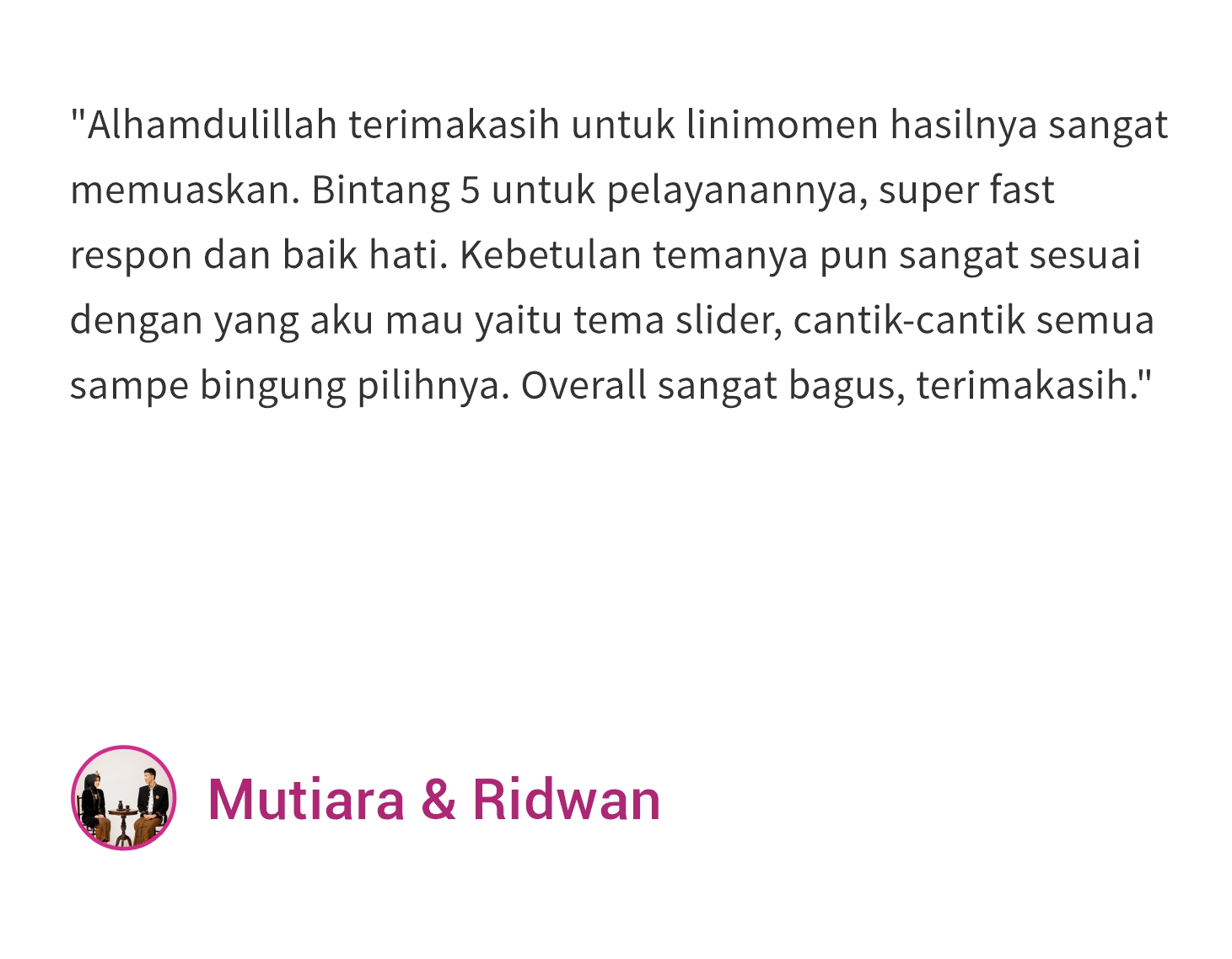 12. Mutiara & Ridwan